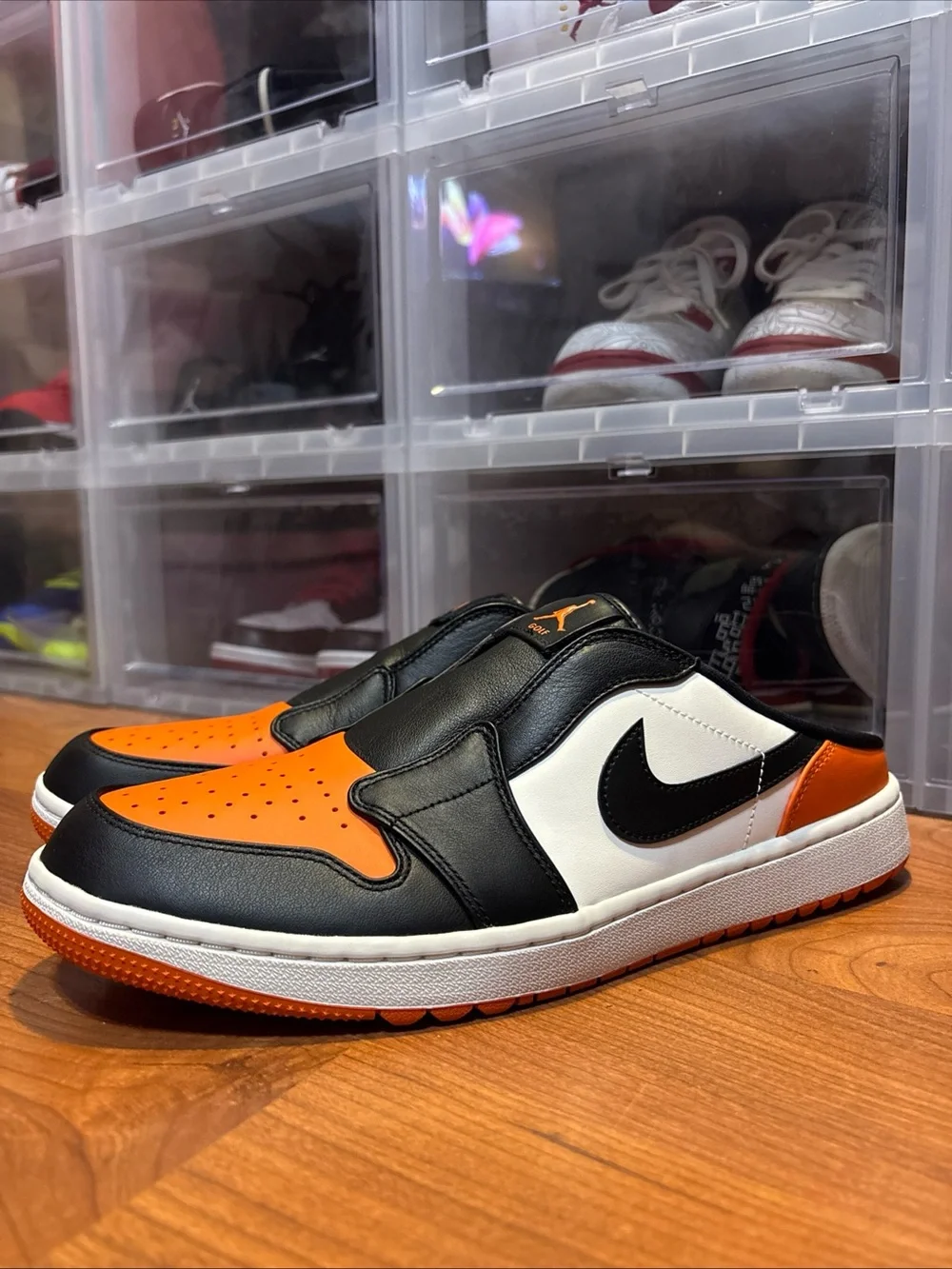 Air Jordan 1 Mule Golf Shattered Backboard FJ1214-800 Golf Shoe Mens Sz 11.5 NEW